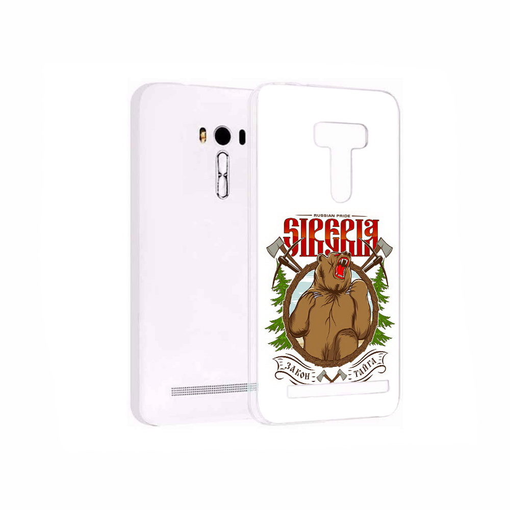 

Чехол MyPads Tocco для Asus ZenFone 2 Laser (ZE550KL) Тайга, Прозрачный, Tocco