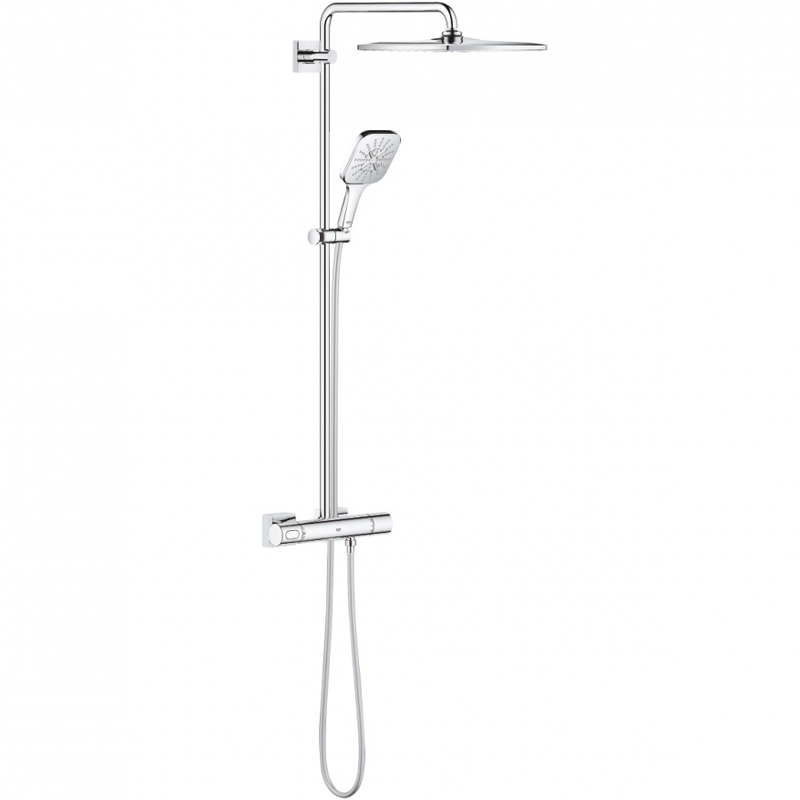 фото Душевая колонна grohe rainshower smartactive 310 с термостатом хром (26649000)