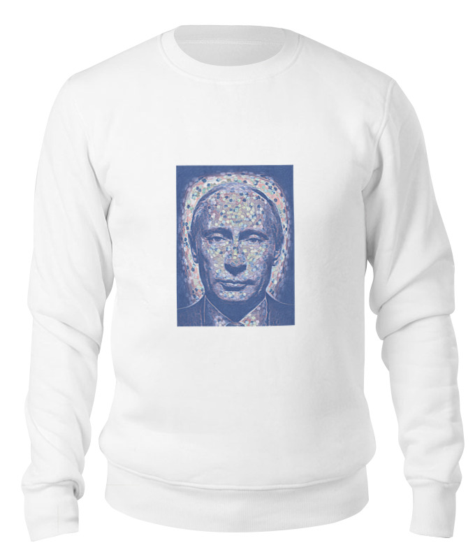 

Свитшот унисекс Printio The icon белый S, The icon
