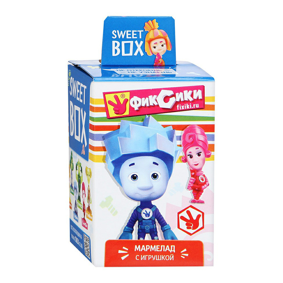 фото Мармелад sweet box фиксики с игрушкой 10 г