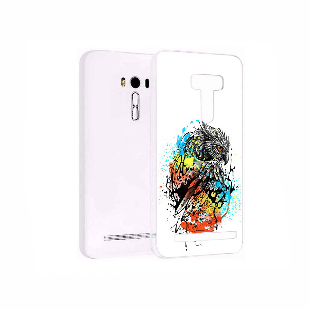 

Чехол MyPads Tocco для Asus ZenFone 2 Laser (ZE550KL) Творческая сова, Прозрачный, Tocco