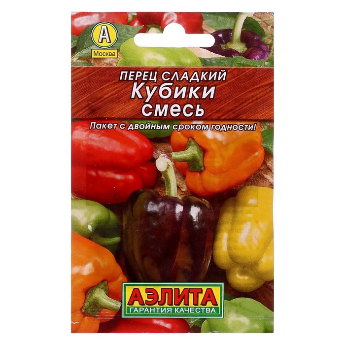 

Семена Перец "Кубики" сладкий "Лидер", смесь, 0,3 г ,