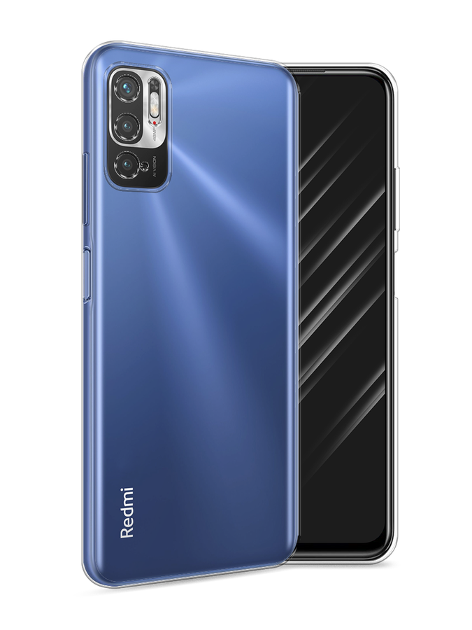 

Чехол Awog на Xiaomi Redmi Note 10T/Note 10 5G/Poco M3 Pro прозрачный, 311050-1