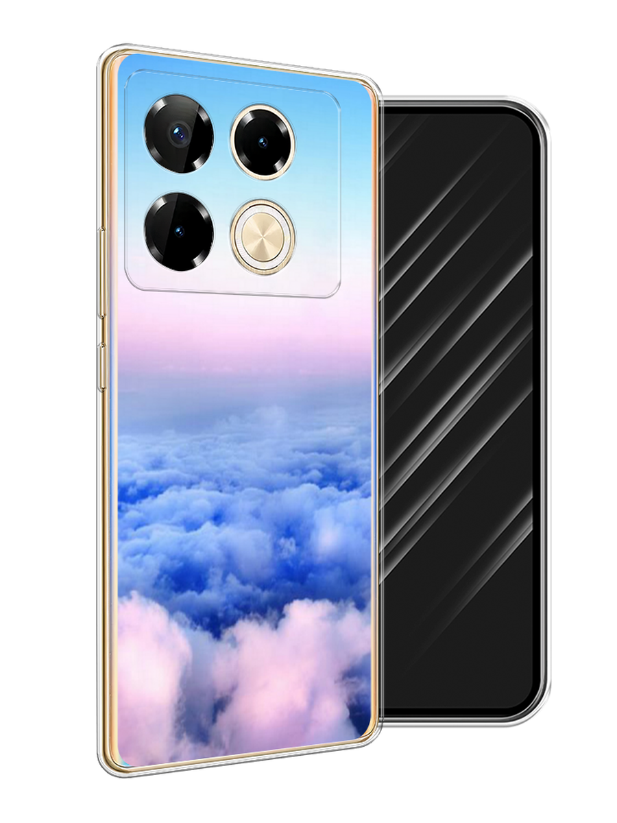 

Чехол Awog на Infinix Note 40 Pro "Облака", Голубой;розовый;бирюзовый, 3105750-1