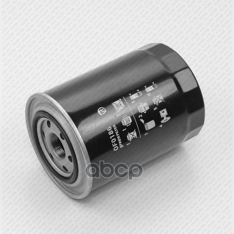 

Фильтр Масляный Mitsubishi Canter 91=> Green Filter арт. OF0186