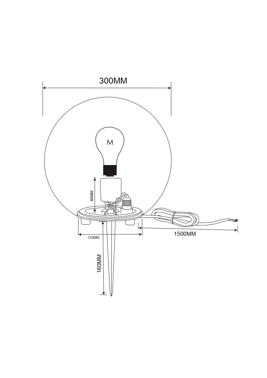 

Садовый светильник Outdoor Erda O594fl-01w 1 шт., Erda
