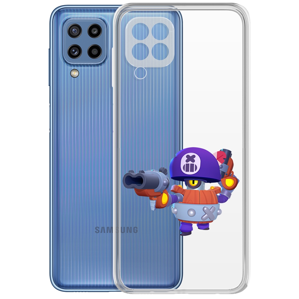 

Чехол-накладка Brawl Stars-Дэррил для Samsung Galaxy M32 (M325)