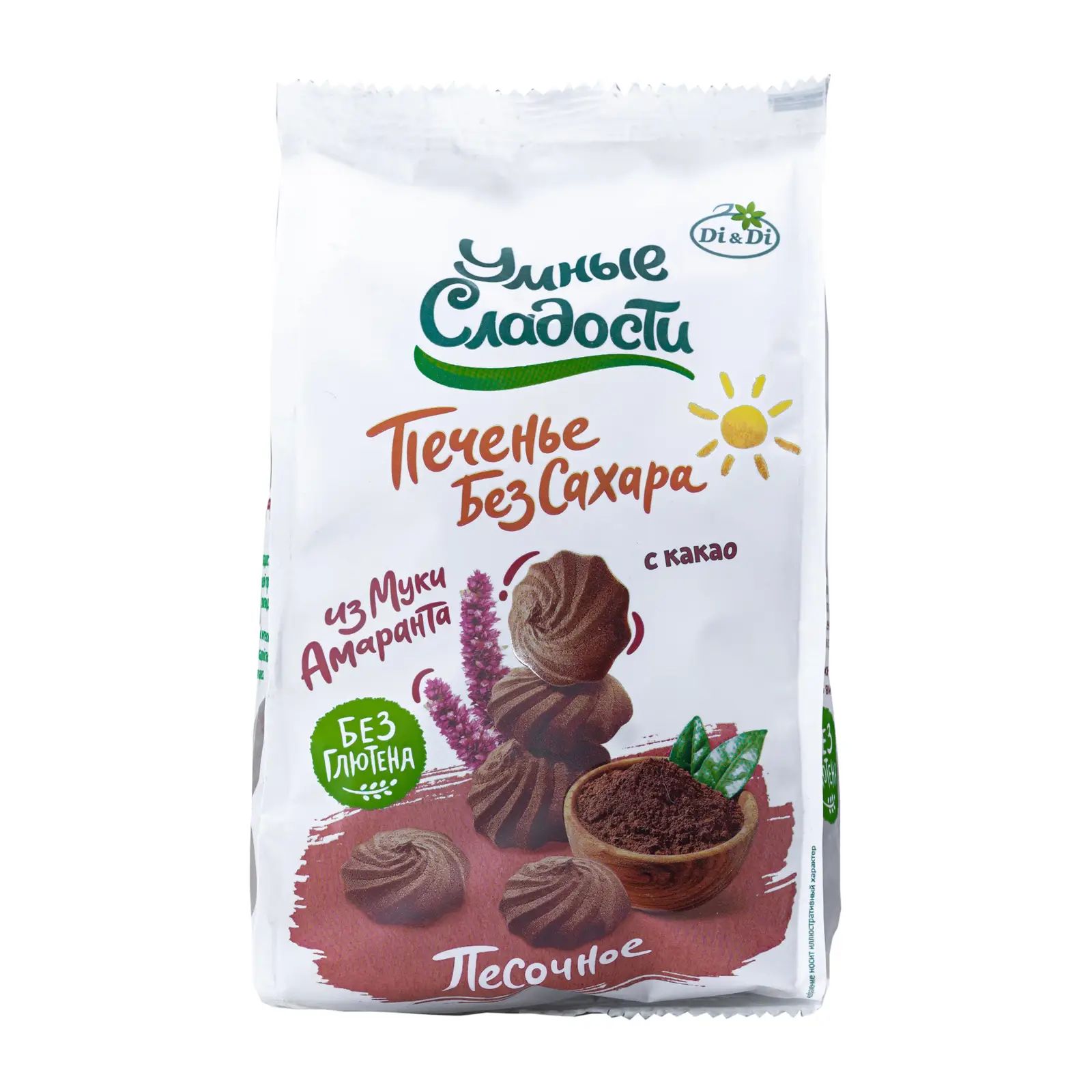 

Печенье Dr. Amaranth песочное с какао 210 г