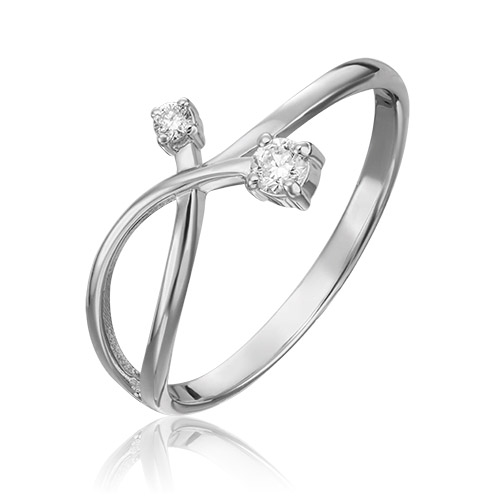 

Кольцо из золота р. 16 PLATINA jewelry 01-0766-00-101-1120-30, бриллиант, 01-0766-00-101-1120-30