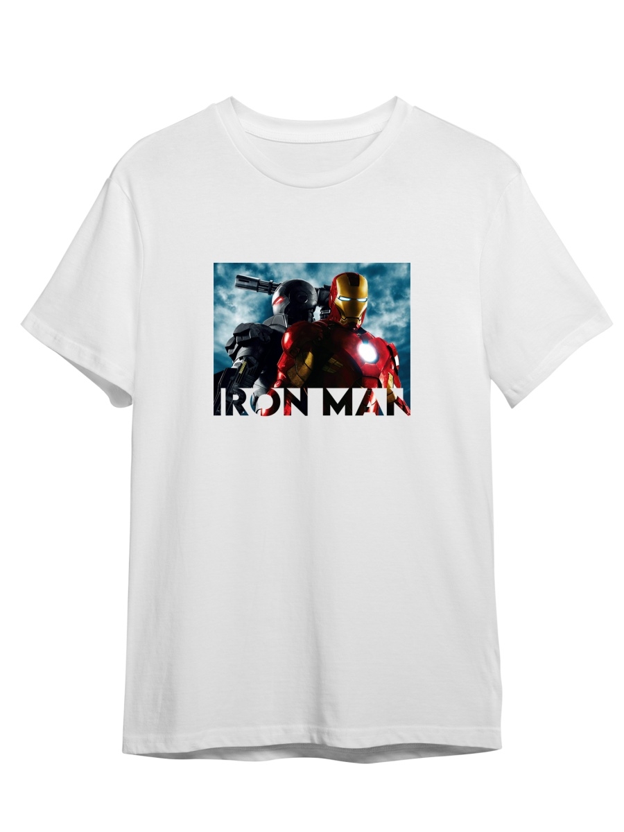 

Футболка унисекс СувенирShop Iron Man/Железный человек/Тони Старк 11 белая XL (50-52), Белый, "Iron Man/Железный человек/Тони Старк" 11