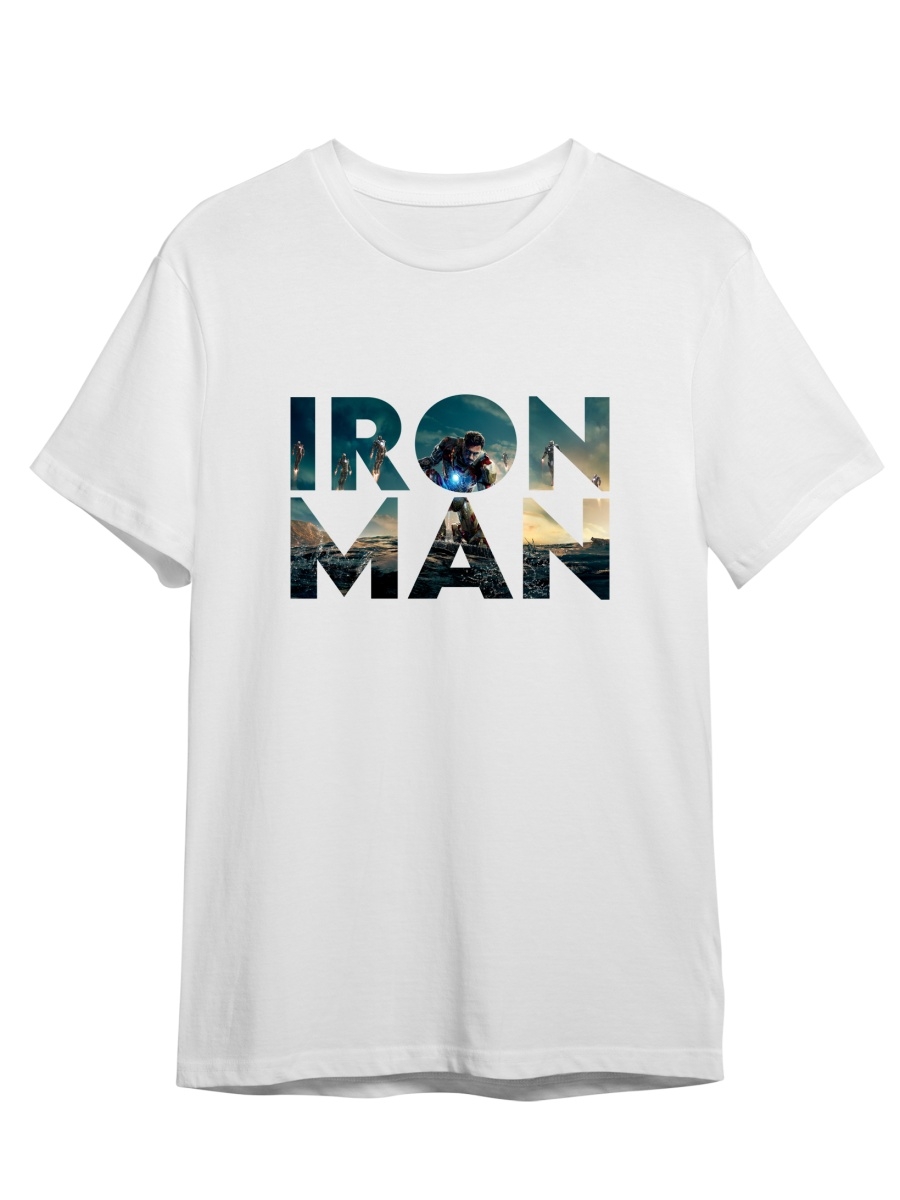 

Футболка унисекс СувенирShop Iron Man/Железный человек/Тони Старк 12 белая 2XL (52-54), Белый, "Iron Man/Железный человек/Тони Старк" 12