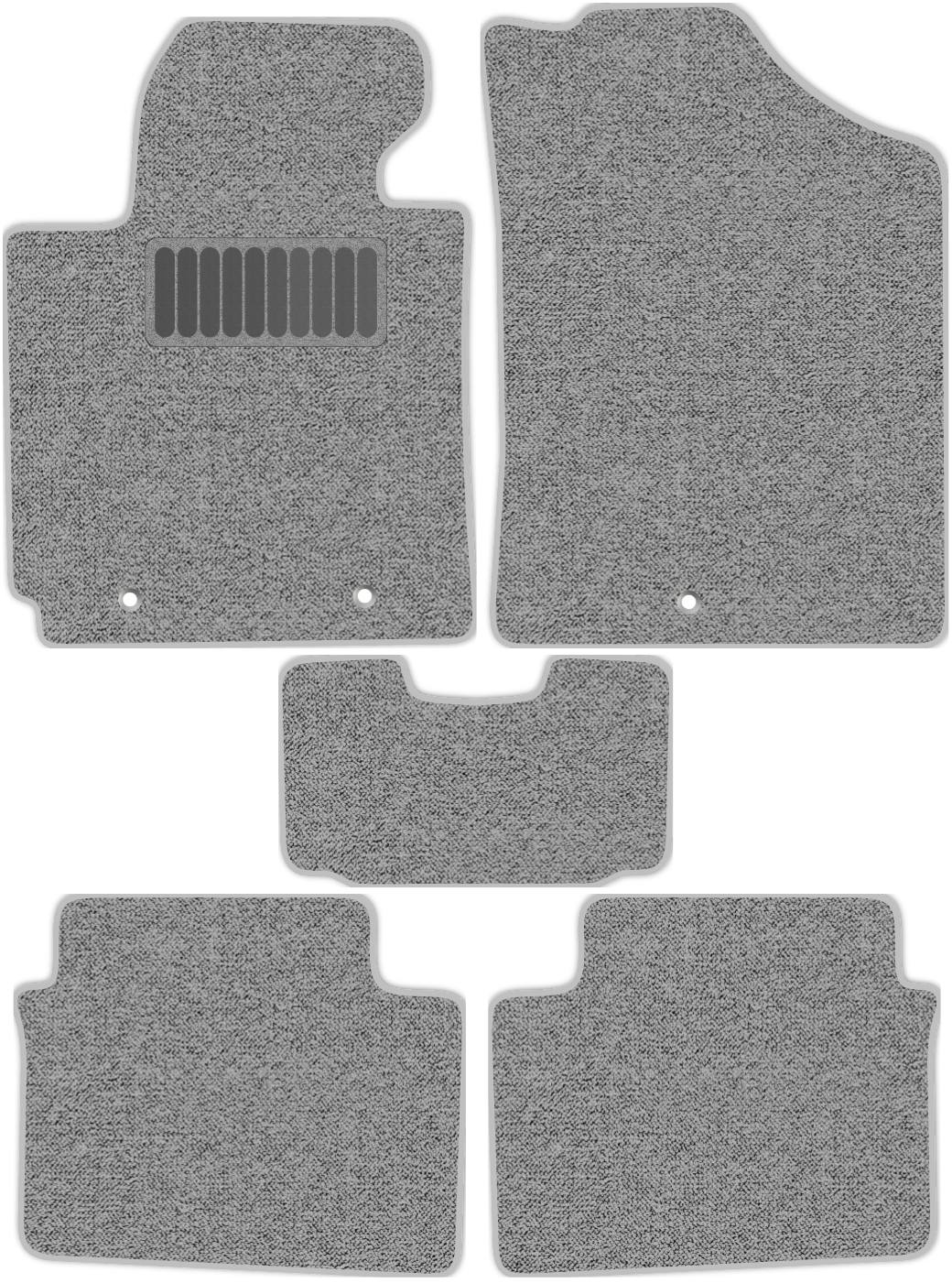 

Коврики в салон Комфорт для Hyundai Veloster 2012 - 2016, 5 шт. серый, текстиль, 2436-S5YT-D