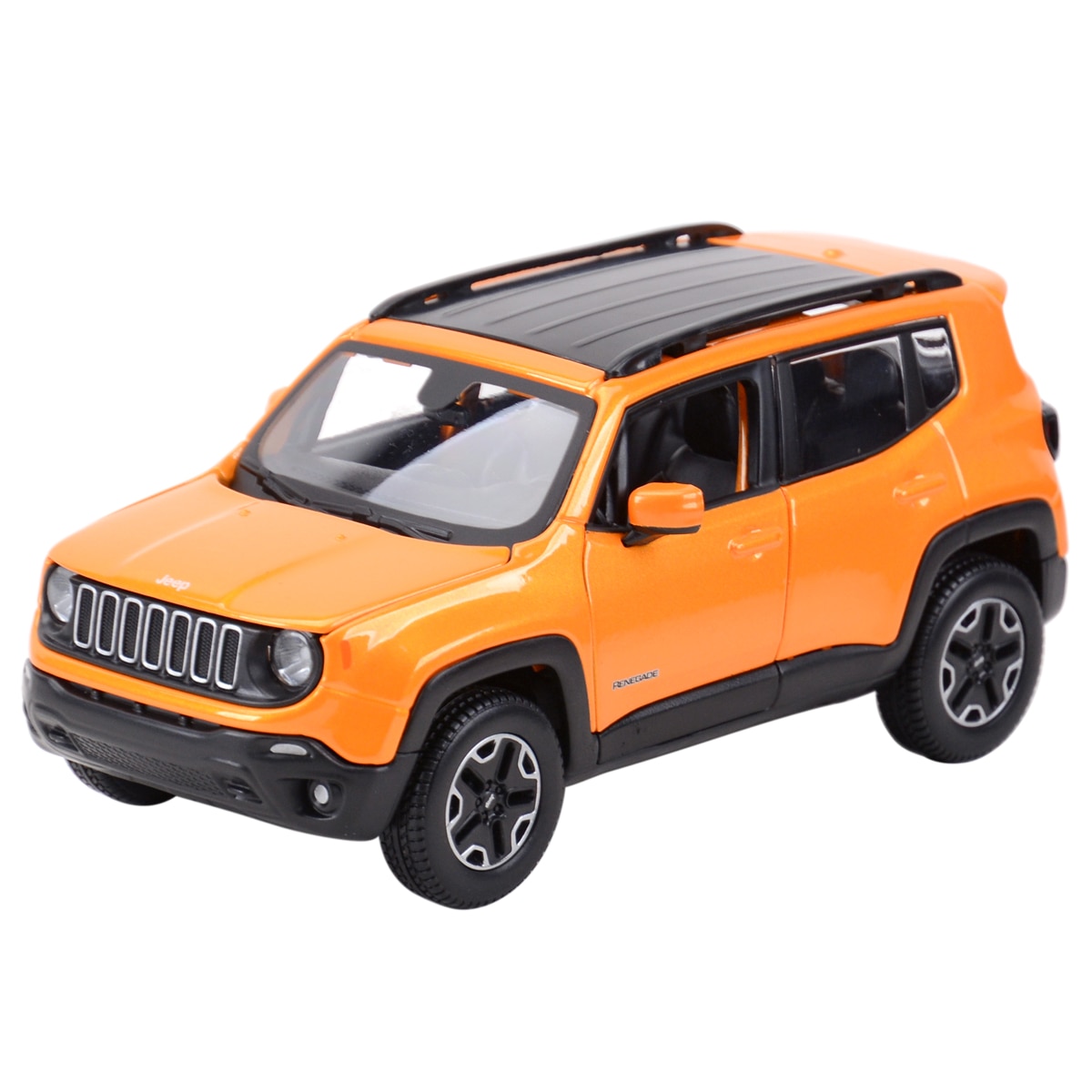 

Машинка Maisto 31282 1:24 SP (B) Jeep Renegade, Оранжевый