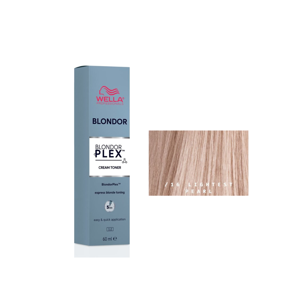 Краска для волос Wella BlondorPlex Cream Toner №16 жемчужный 60мл