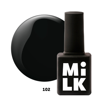 фото Гель-лак milkgel simple №102 back in black