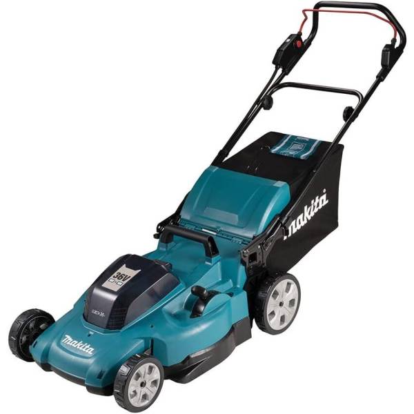 Аккумуляторная газонокосилка Makita, 2x18 В, 53 см, 70 л, без АКБ и ЗУ, DLM538Z