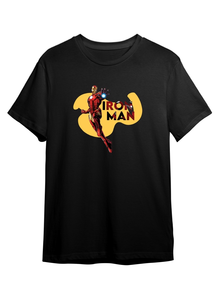 

Футболка унисекс СувенирShop Iron Man/Железный человек/Тони Старк 3 черная 2XL (52-54), Черный, "Iron Man/Железный человек/Тони Старк" 3