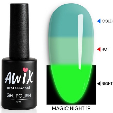 

Гель-лак Awix Professional Magic Night №19