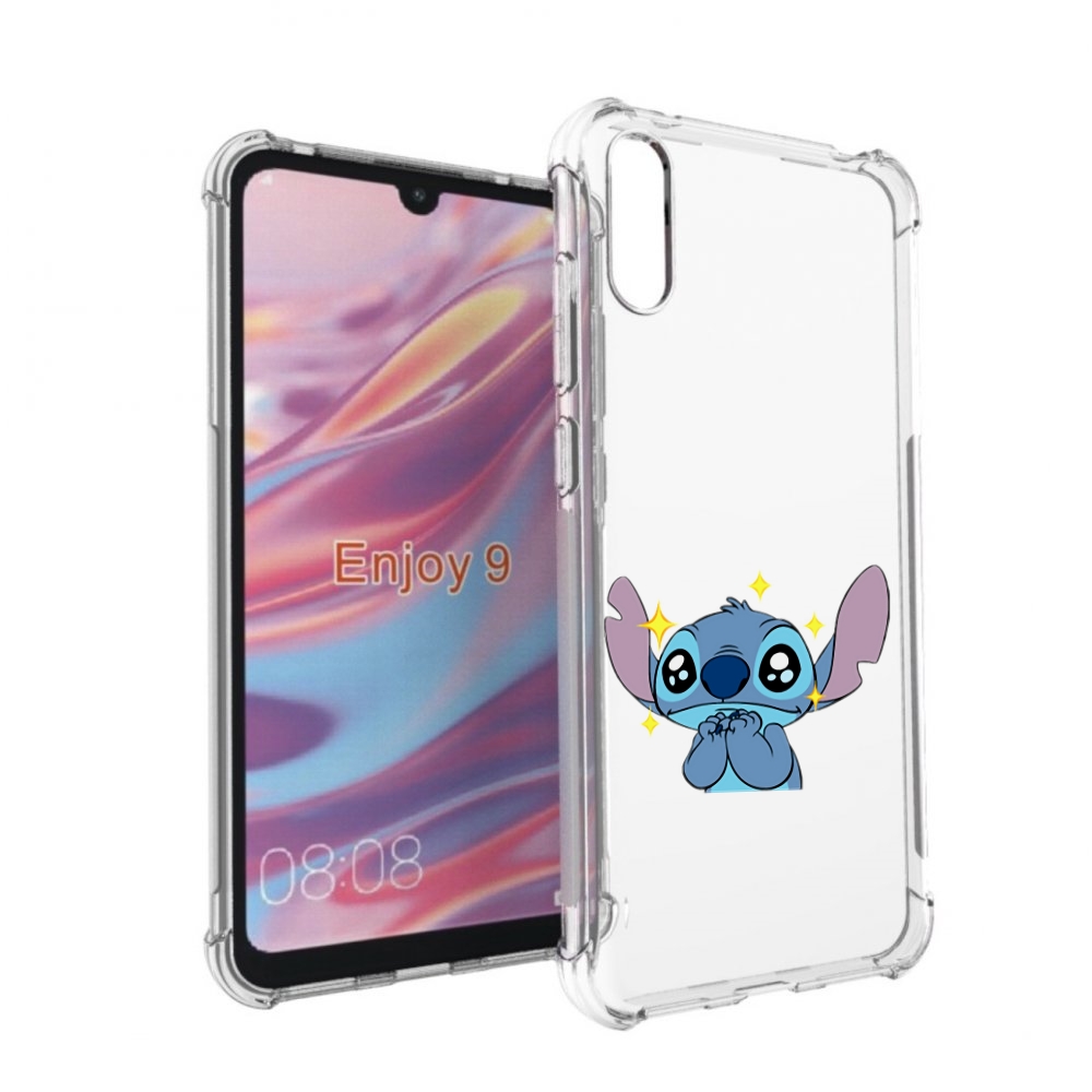 

Чехол бампер MyPads милый-стич детский для Huawei Enjoy 9, Прозрачный, Tocco