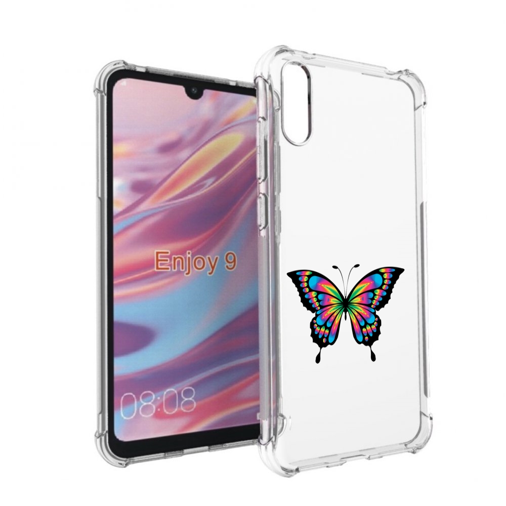 Чехол бампер MyPads мини-бабочка для Huawei Enjoy 9