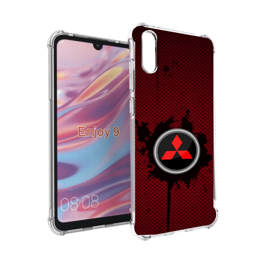 

Чехол бампер MyPads мицубиси mitsubishi 2 для Huawei Enjoy 9, Прозрачный, Tocco