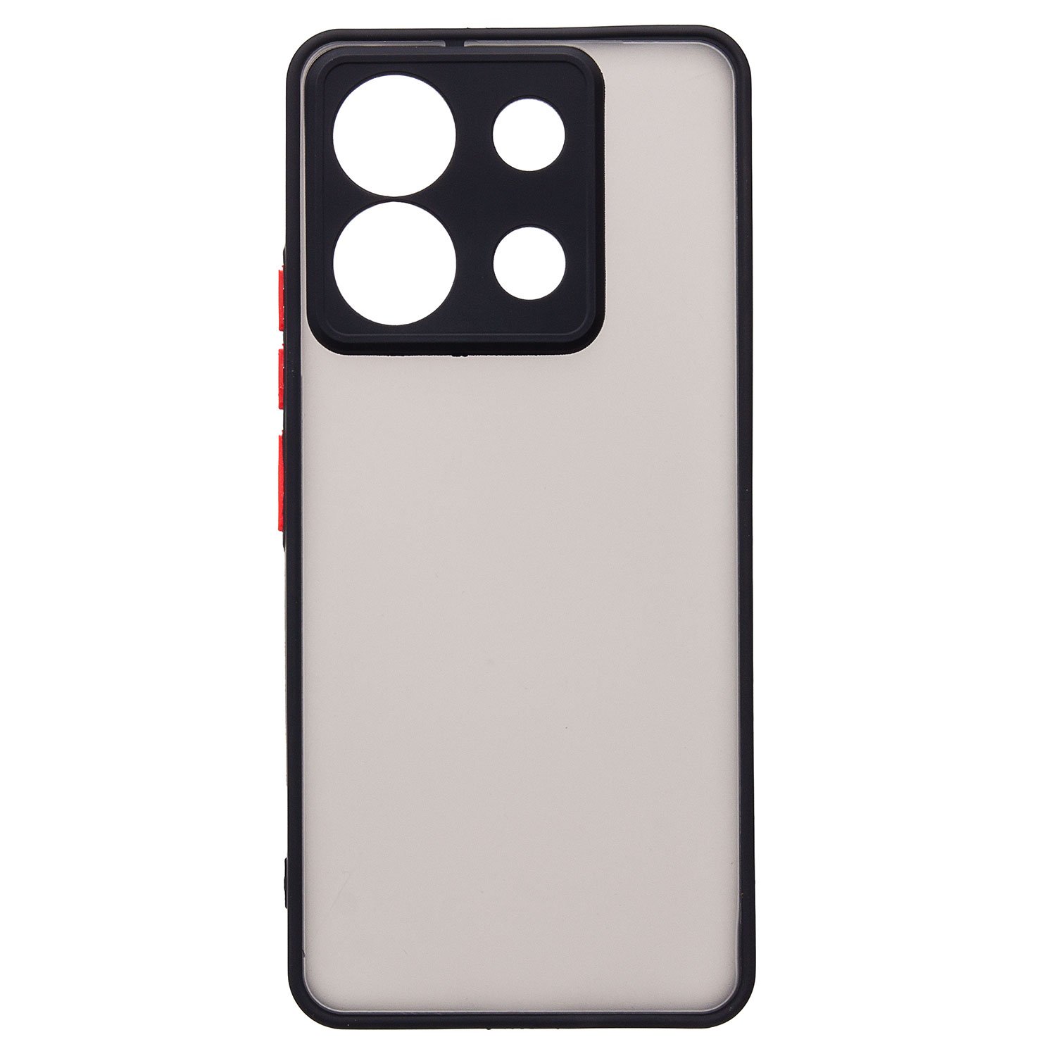 

Чехол для Xiaomi Poco X6 5G (23122PCD1G) пластиковый с окантовкой черный