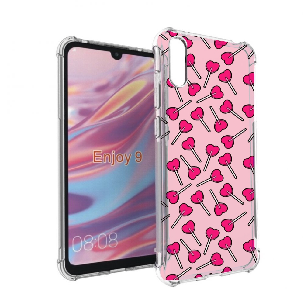 

Чехол бампер MyPads много лединцов для Huawei Enjoy 9, Прозрачный, Tocco