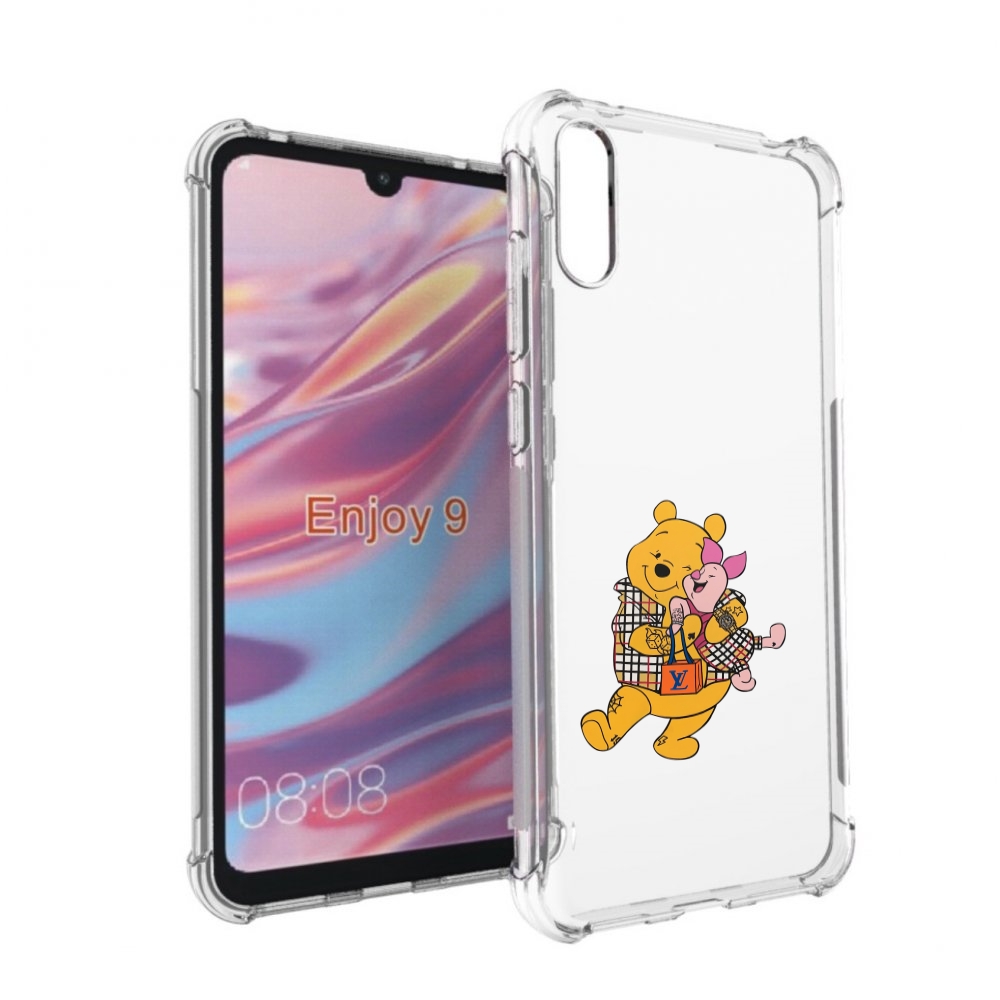 

Чехол бампер MyPads модный-медведь-из-винни-пуха для Huawei Enjo, Прозрачный, Tocco