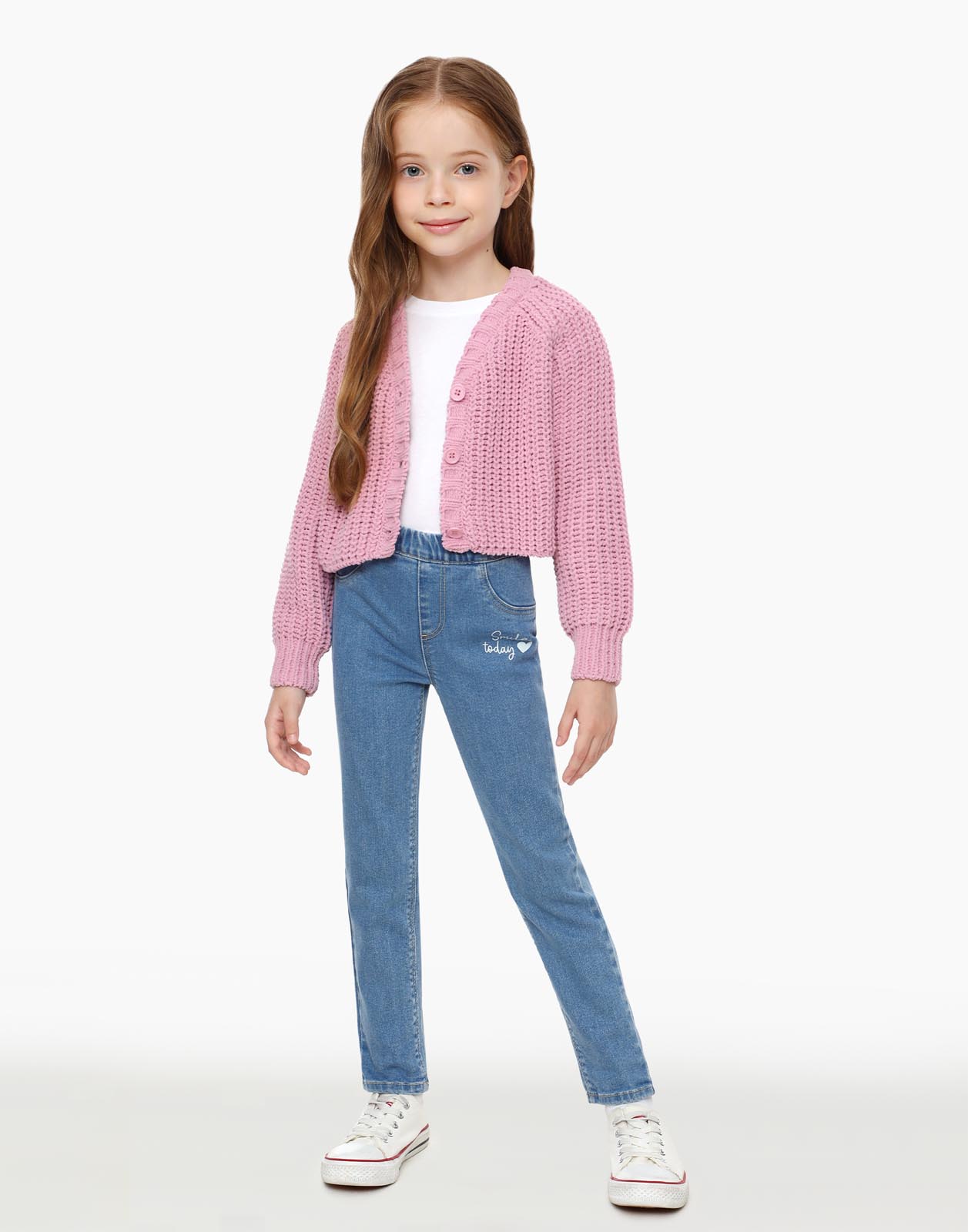 

Джинсы детские Gloria Jeans GJN029306, медиум-лайт, 140, Синий, GJN029306