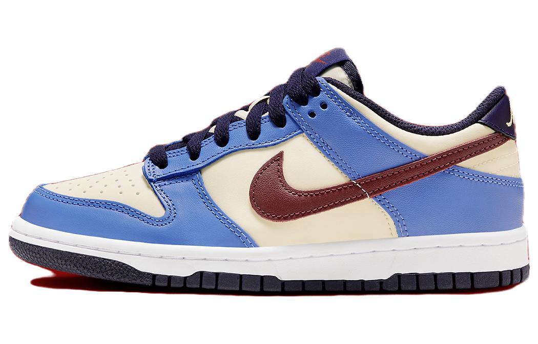 

Кеды унисекс Nike Dunk Low GS голубые 40 EU, Голубой, Dunk Low GS