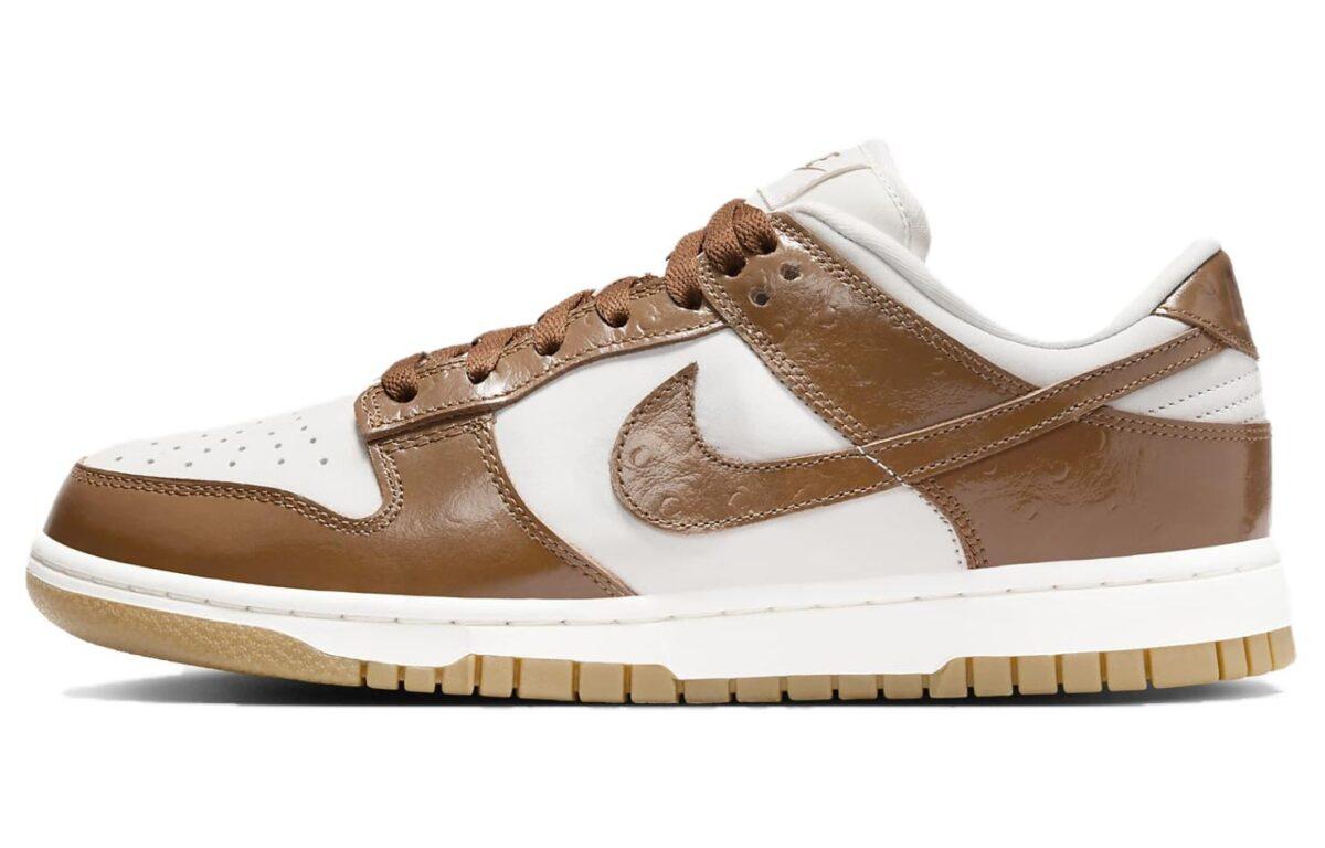 

Кеды унисекс Nike Dunk Low WMNS Lux Grandma Ale Brown коричневые 39 EU, Коричневый, Dunk Low WMNS Lux Grandma Ale Brown