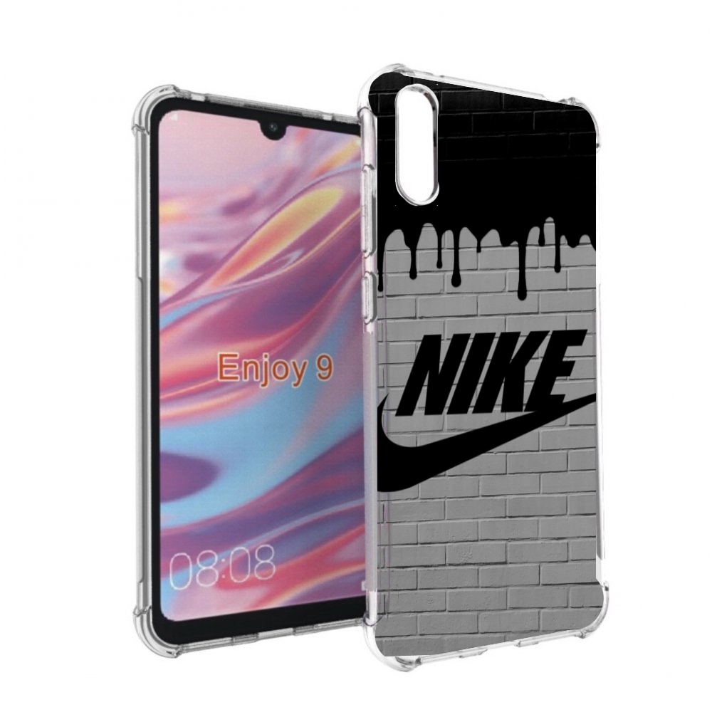 Чехол бампер MyPads найк в краске для Huawei Enjoy 9