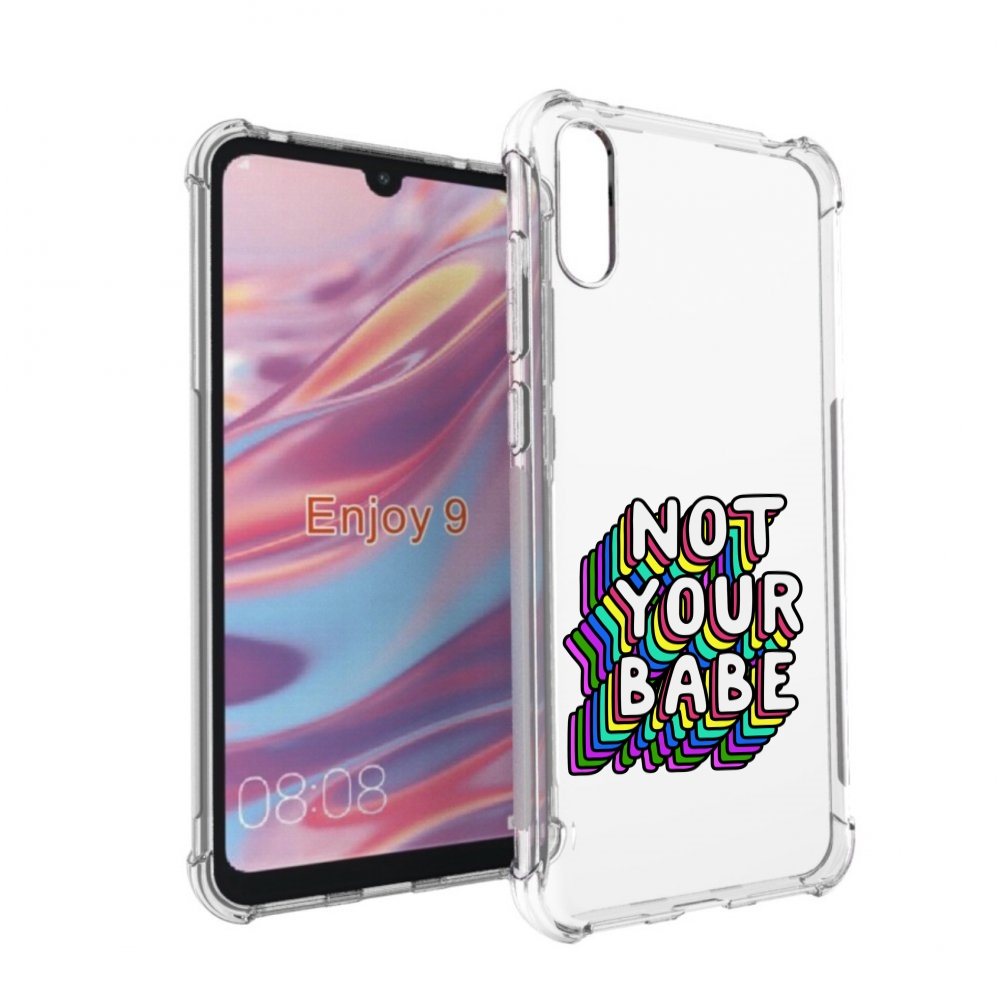 

Чехол бампер MyPads не-твоя-девочка для Huawei Enjoy 9, Прозрачный, Tocco