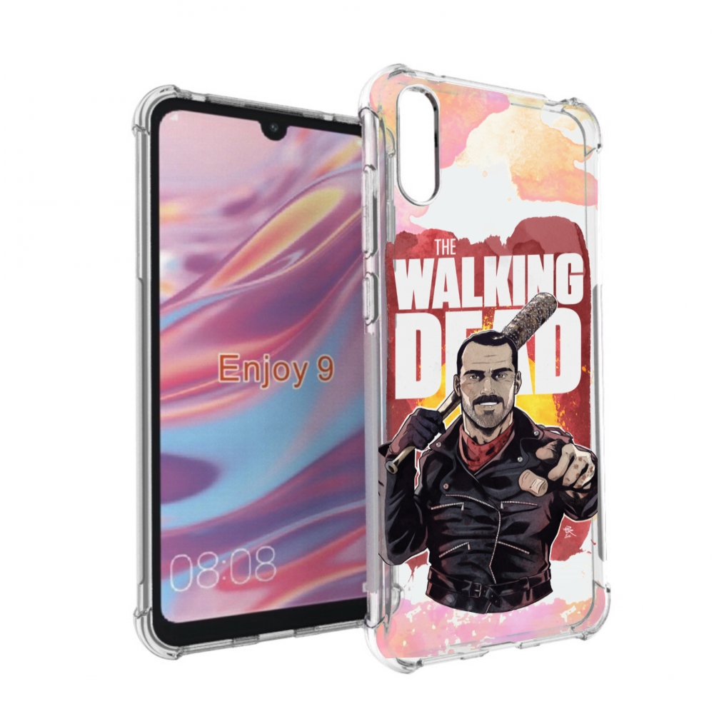 

Чехол бампер MyPads ниган-смит для Huawei Enjoy 9, Прозрачный, Tocco