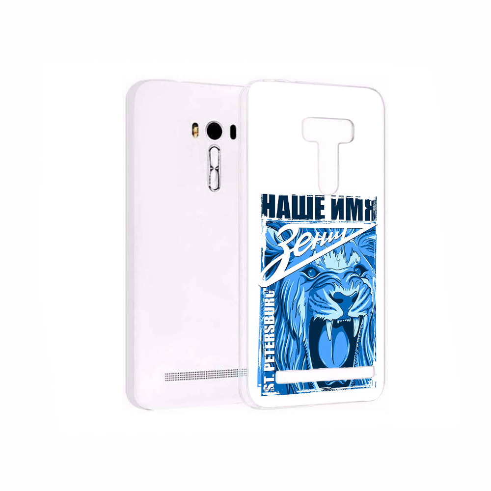 

Чехол MyPads Tocco для Asus ZenFone 2 Laser (ZE550KL) ФК наше имя зенит, Прозрачный, Tocco