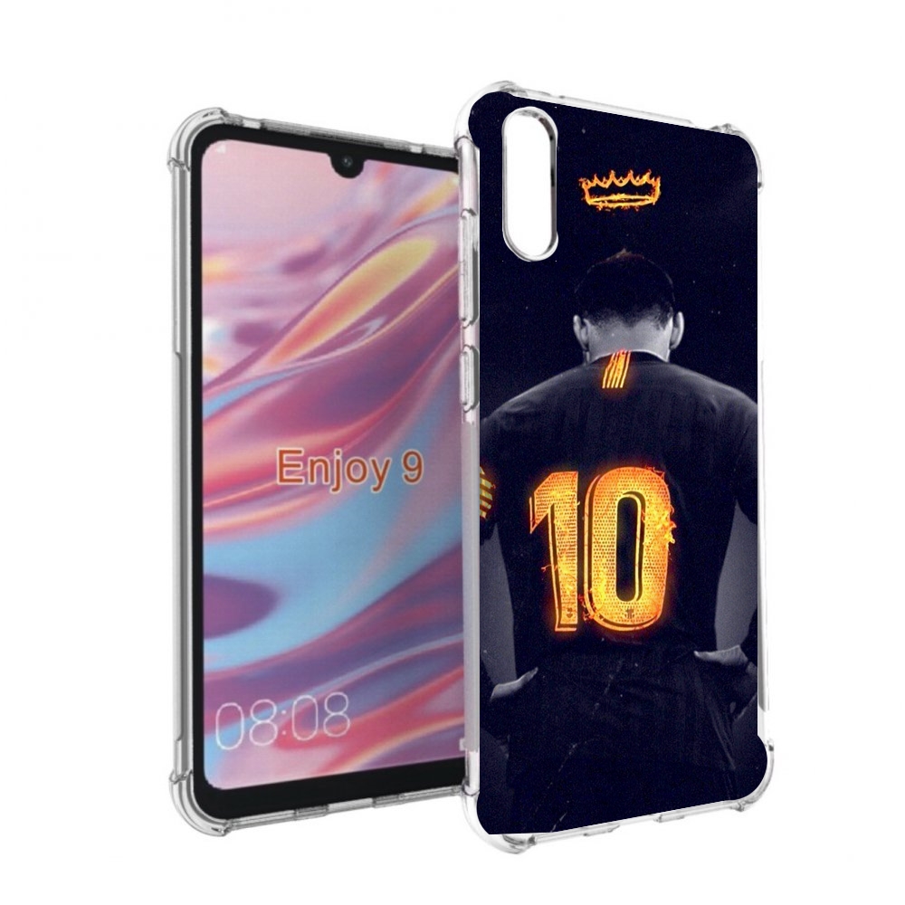

Чехол бампер MyPads номер-10 для Huawei Enjoy 9, Прозрачный, Tocco