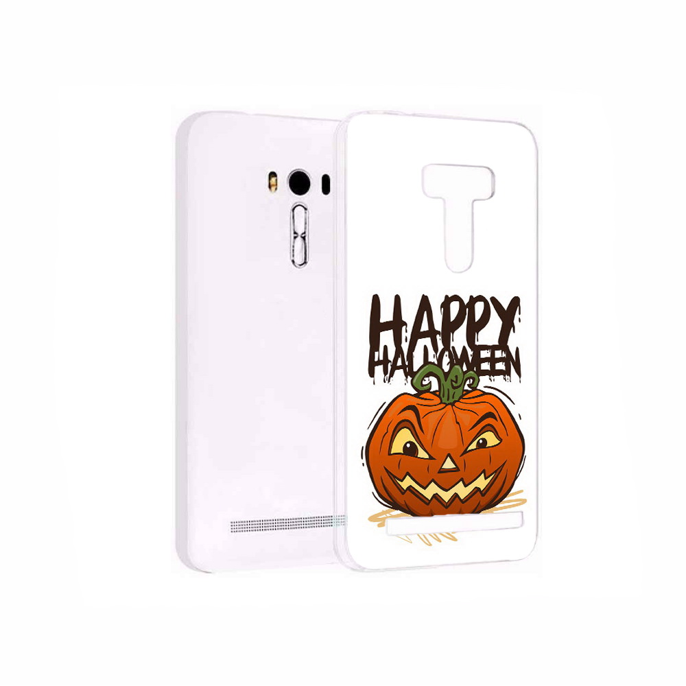 

Чехол MyPads Tocco для Asus ZenFone 2 Laser (ZE550KL) Хэллоуин счастливый, Прозрачный, Tocco
