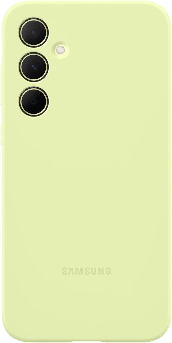 

Чехол Samsung Silicone Case для Galaxy A35 Lime (EF-PA356TMEGRU), Желтый, Silicone Case