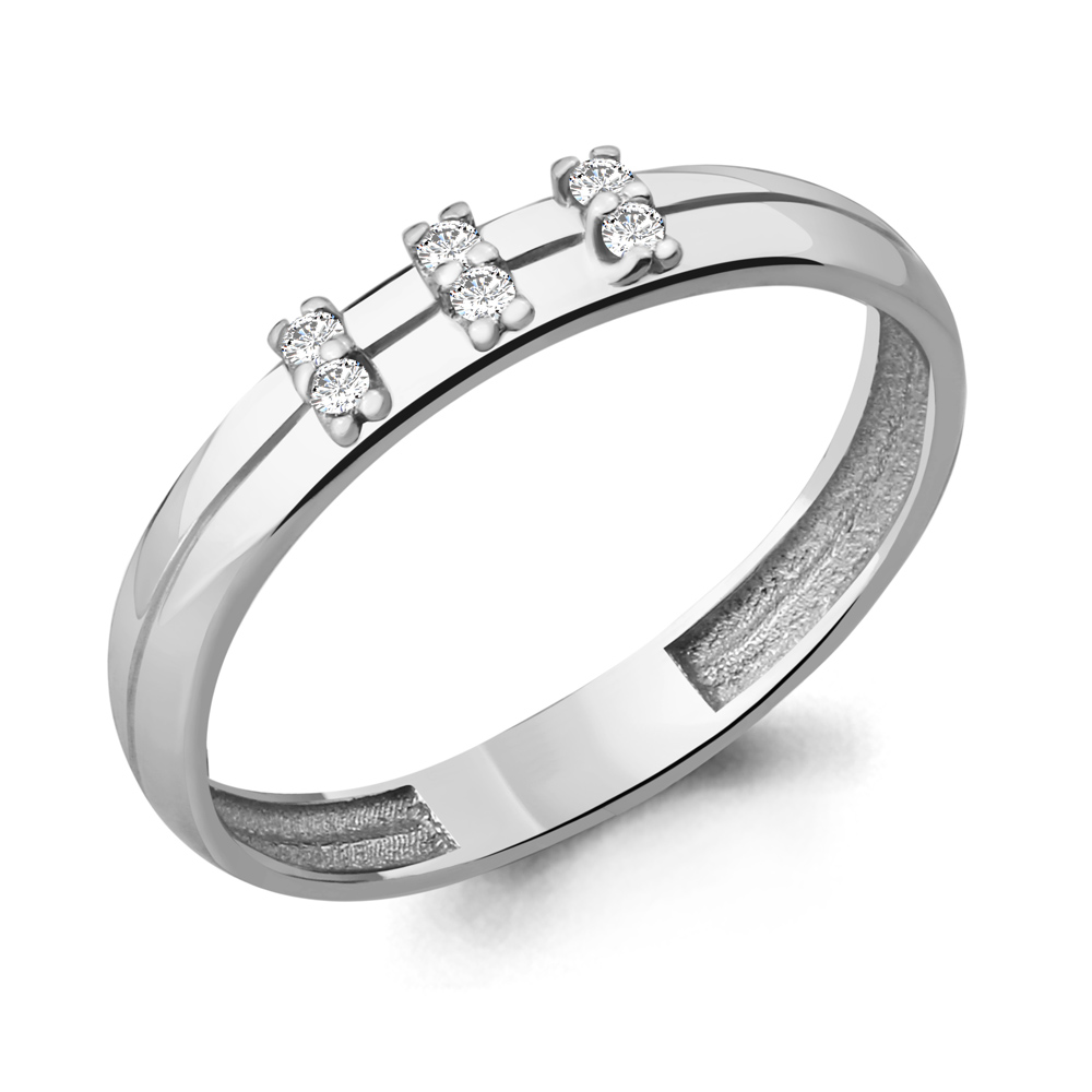 

Кольцо из серебра р. 17 AQUAMARINE 63496А_925_р, 63496А_925_р
