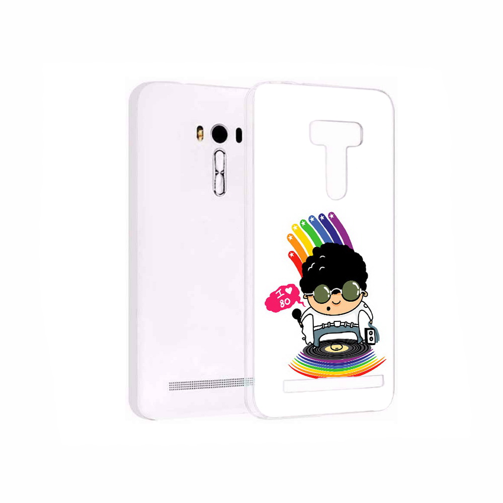 

Чехол MyPads Tocco для Asus ZenFone 2 Laser (ZE550KL) Я люблю 80-е, Прозрачный, Tocco