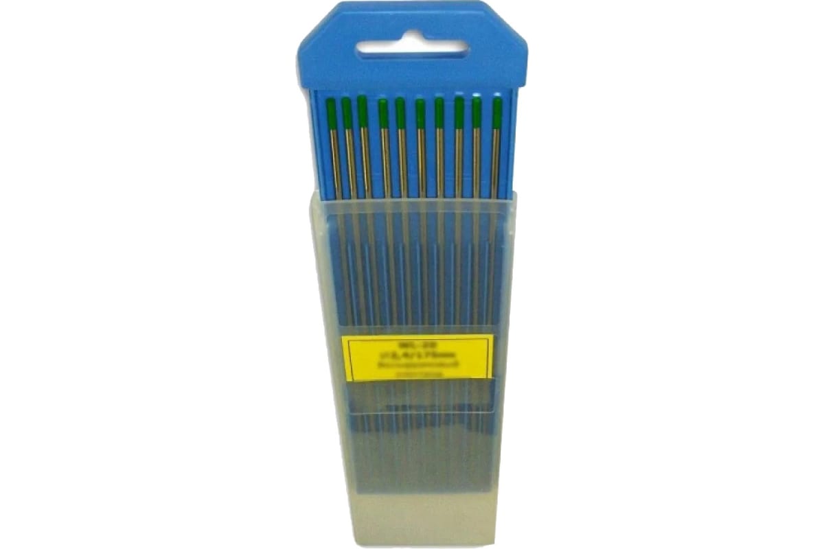 Электроды 4 мм, зеленый, АС, переменный ток, 10 шт Blue Weld 802238