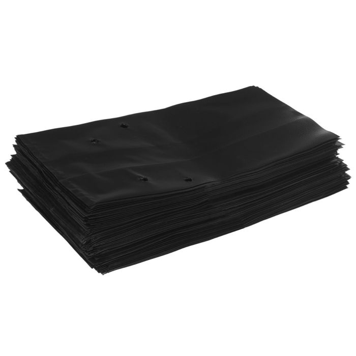 

Пакеты для рассады 2 л, 23х27 см с отверстием, пленка плотность 100 мкм, 20 шт.