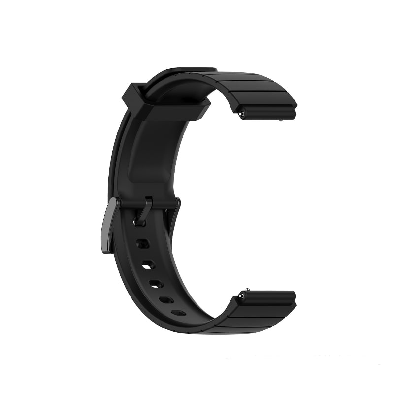

Силиконовый ремешок для Xiaomi Mi Watch (18 мм), черный, Xiaomi Mi Watch