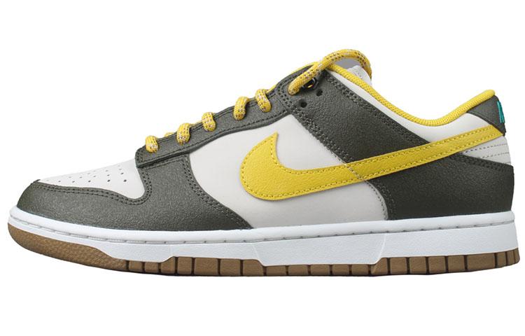 

Кеды унисекс Nike Dunk Low RETRO PRM серые 44 EU, Серый, Dunk Low RETRO PRM