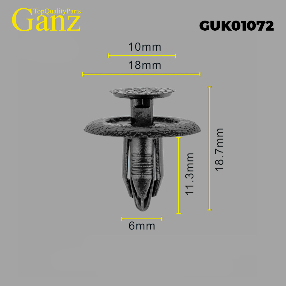 

Клипса Универсальная Ganz Guk01072 Ganz Guk01072