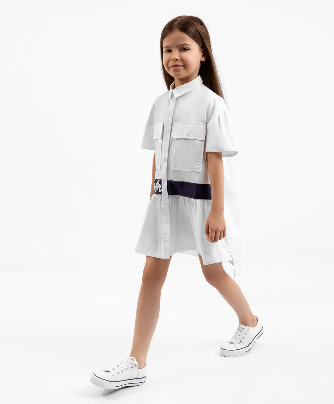 

Платье детское Gulliver 12301GMC2506 белый, 104, 12301GMC2506