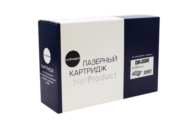 Драм-юнит NetProduct (N-DR-2080) для Brother HL-2130R/DCP-7055WR, 12K