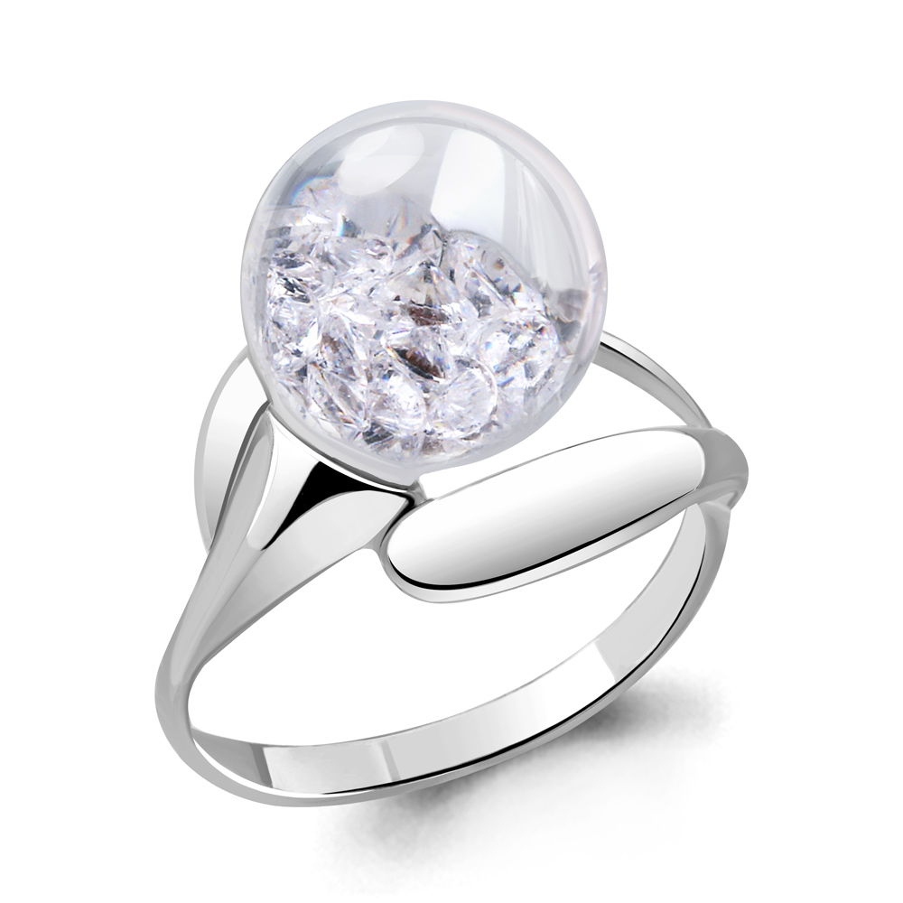 

Кольцо из серебра р. 17,5 AQUAMARINE 64412_925_р, 64412_925_р