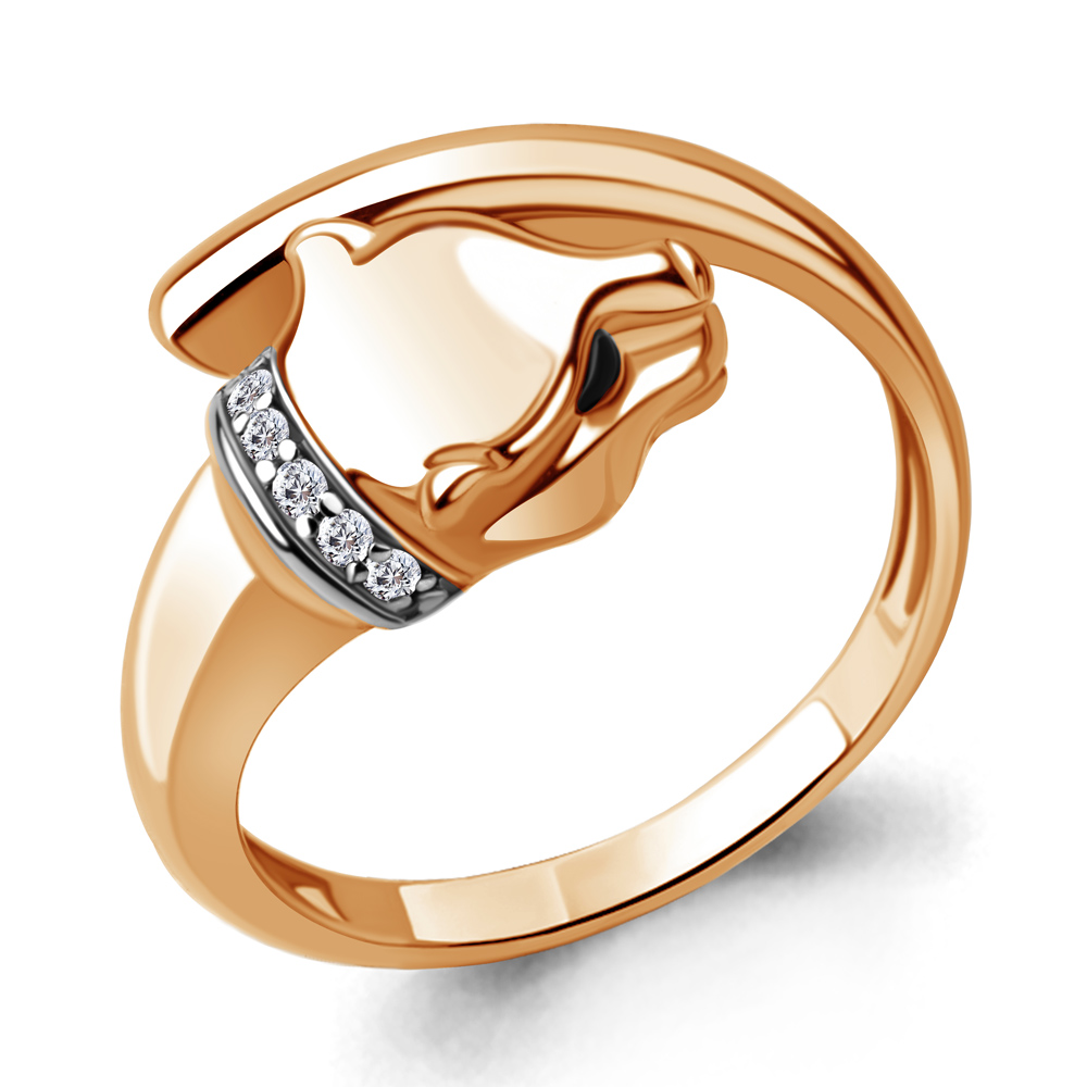 

Кольцо из серебра р. 16,5 AQUAMARINE 67749А_925_з, 67749А_925_з