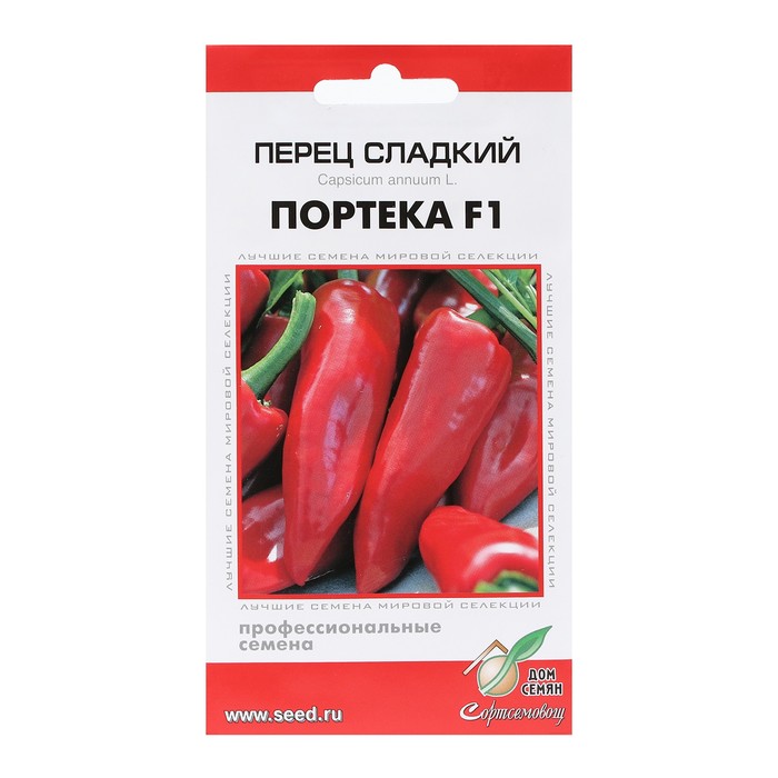 

Семена перец сладкий Портека Дом семян Р00007498